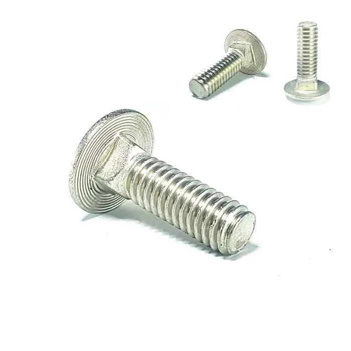 Unión con Cabeza Hex Tornillo Cabeza Coche Galvanizado - 3/16 X 1 1/2"