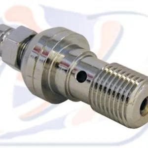 Tornillo con sangrador M10x1 Venhill cromado para Madera y Metal