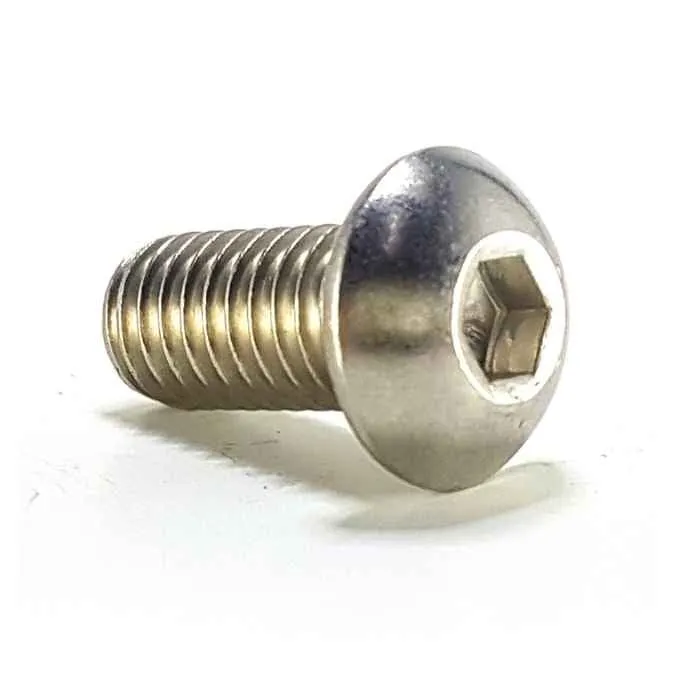 Tornillo Socket Boton Inoxidable - 5/16-18 x 1-1/4" Acabado en Negro