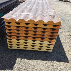 Unión con Cabeza Hex Paneles sándwich para tejado
