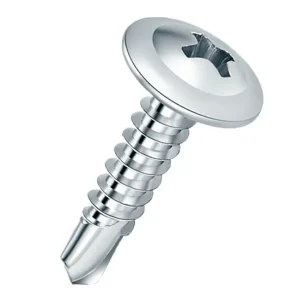 Fijación Roscada TORNILLO WAFER 8 X 1" ( x 10 und )