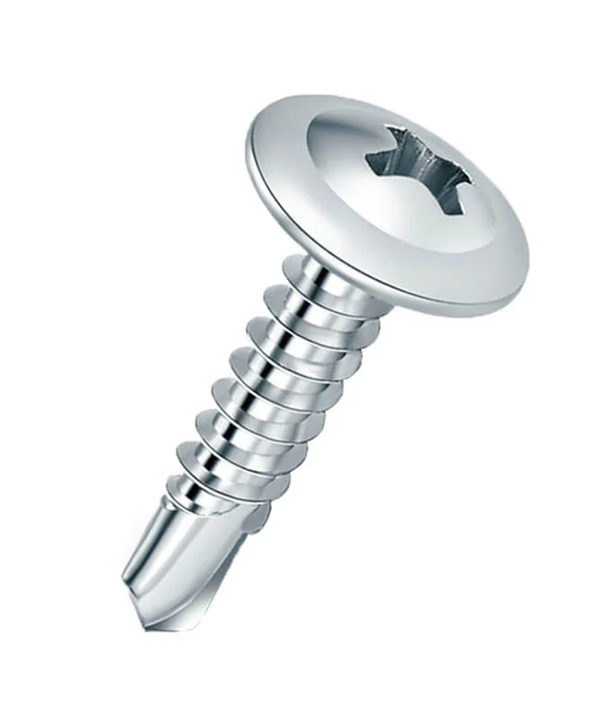 Fijación Roscada TORNILLO WAFER 8 X 1" ( x 10 und )