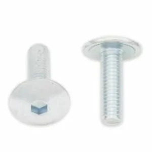 Fijación Roscada Tornillos cabeza redonda plana BOLT M6 x 1,00 x 20mm