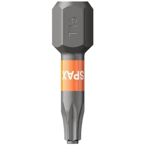 Punta SPAX T-15 x 25 mm de 2 x 20mm