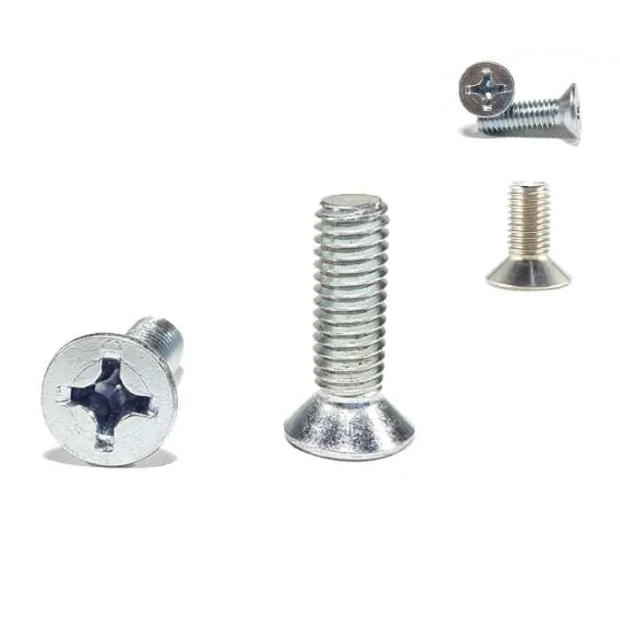 Tornillo Phillips Plano - M8 x 40 Resistente la Corrosión