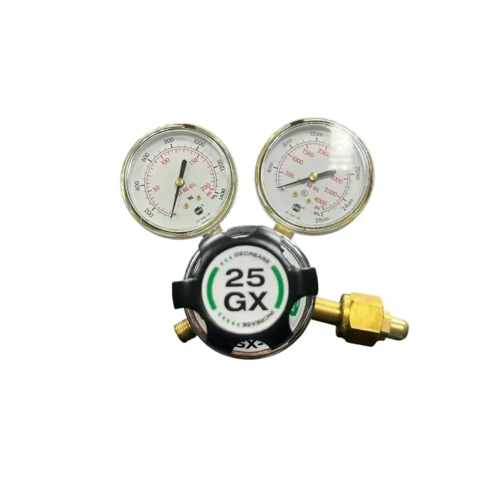 Regulador flujómetro Harris 3000510 25GX para oxigeno para Medición de Vacío