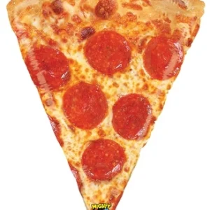 34" Mighty Pizza Foil Blaloon (P12) | ¡Parece tan genuino!