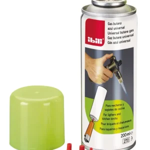 Protector de Sobretensión 727020 200ml CARGA GAS BUTANO AZUL MULTICOMPATIBLE IBILI