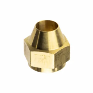 Tuerca Cónica Latón 1/2", Cnx TC13 Compatible con Rail DIN