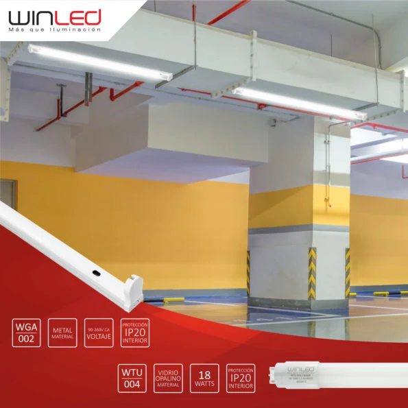 Varistor de Óxido Metálico TUBO LED VIDRIO 1.2M OPALINO 18W BLANCO FRIO WINLED WTU-004