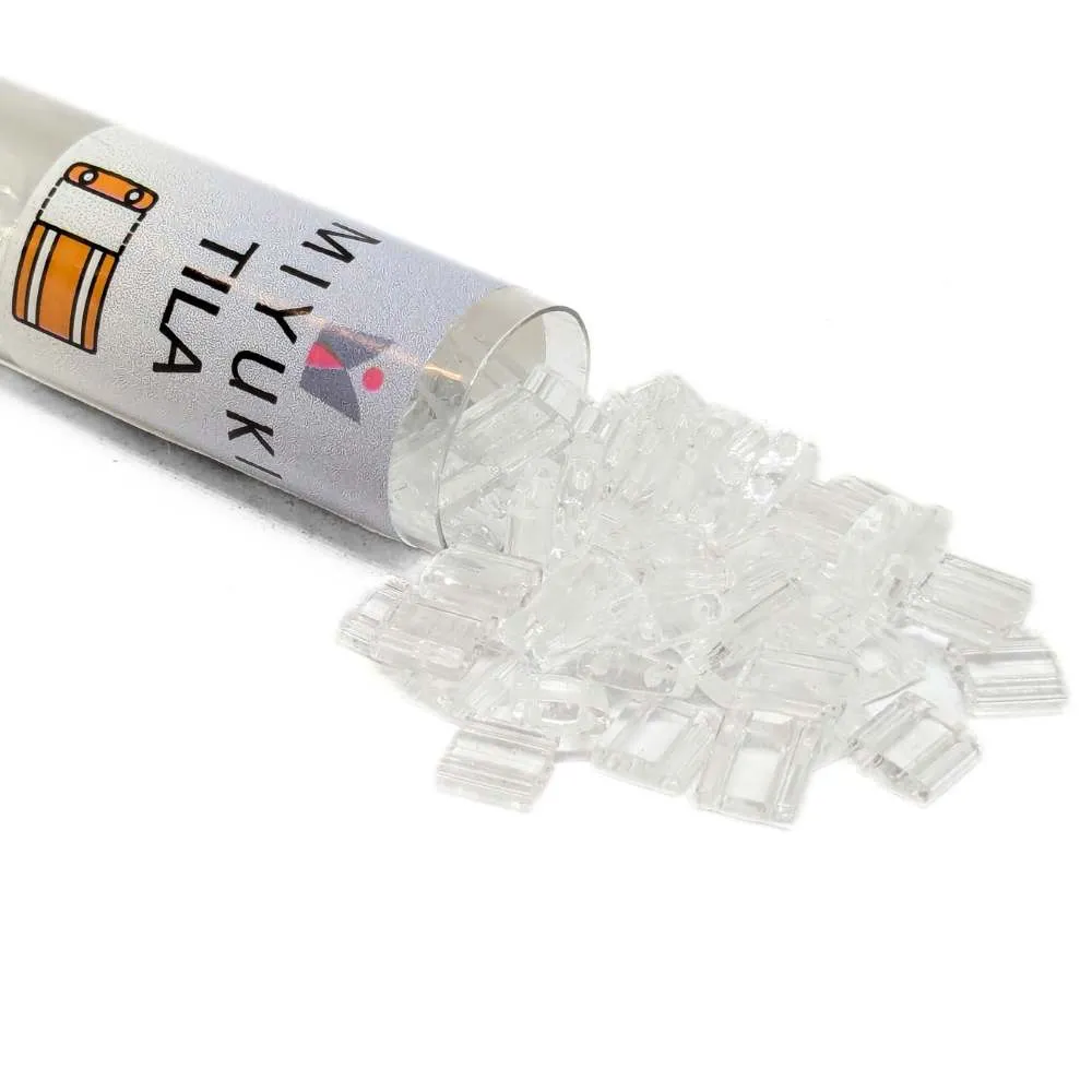 Miyuki Tila 131 - Claro Crystal - Tubo 7,2gr.