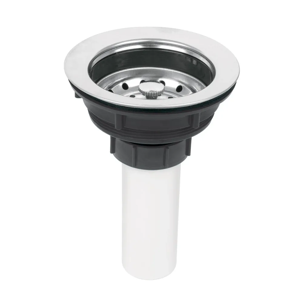 Contracanasta de plástico con tubo de plástico, 3-1/2" con Aditivo Antiestático
