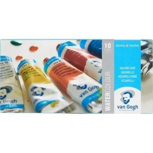 ESTUCHE ACUARELA VAN GOGH PLASTICO 10 TUBO 10ML en Gránulos - 25 kg