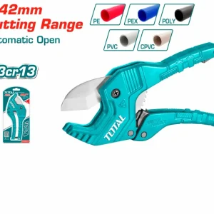Polímero Coupe tube - PVC PP PU PE de 193mm 3-42mm TOTAL