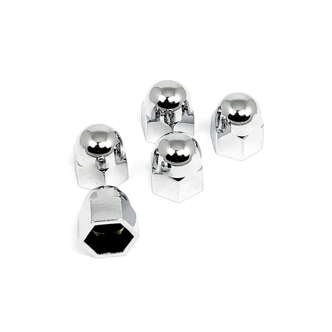 Chrome Acorn Push On Cover% Harley-Davidson