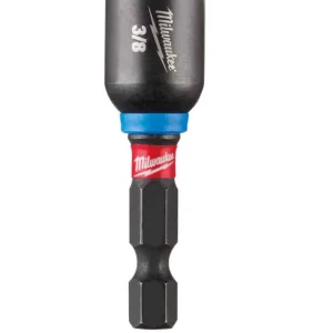 Destornillador de tuercas magnético SHOCKWAVE™ 3/8″ X 1-7/8″ Milwaukee con Superficie Antideslizante