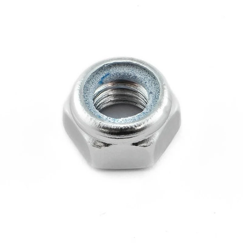 Gran Resistencia Tuerca Aluminio Pro-Bolt autoblocante M8 LNYN8S Plata