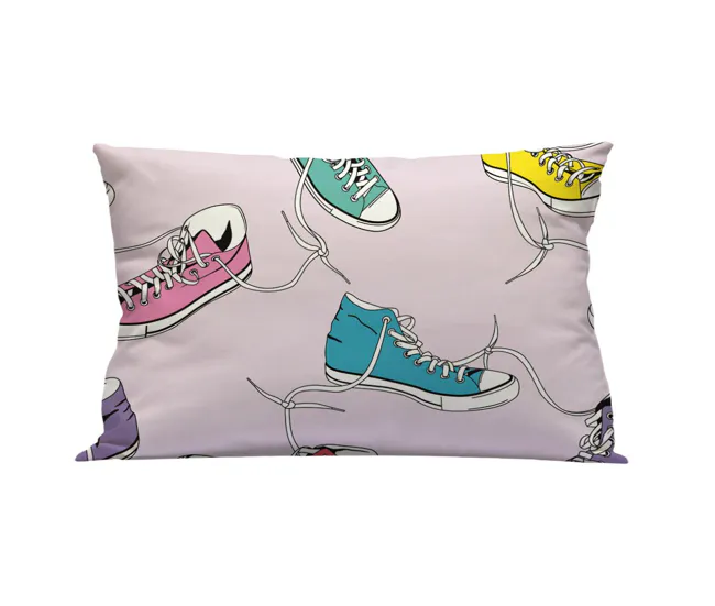 Funda cuadrante Sneakers Sneakers - Blanco - 50x70 Grado 8