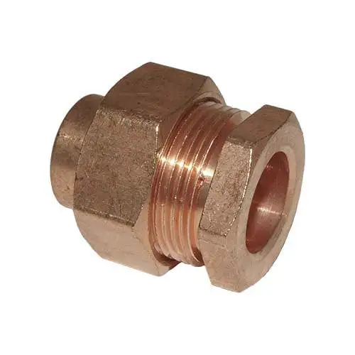 Nacobre tuerca union sold 102 32mm=11/4 Norma DIN 934