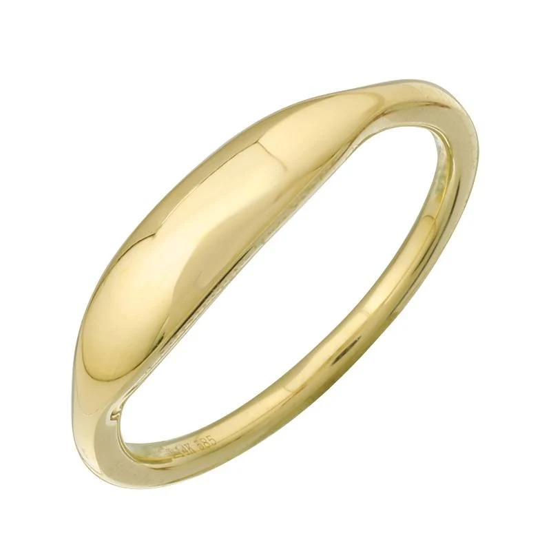 14KY MINI DOME PAVE RING T6.5