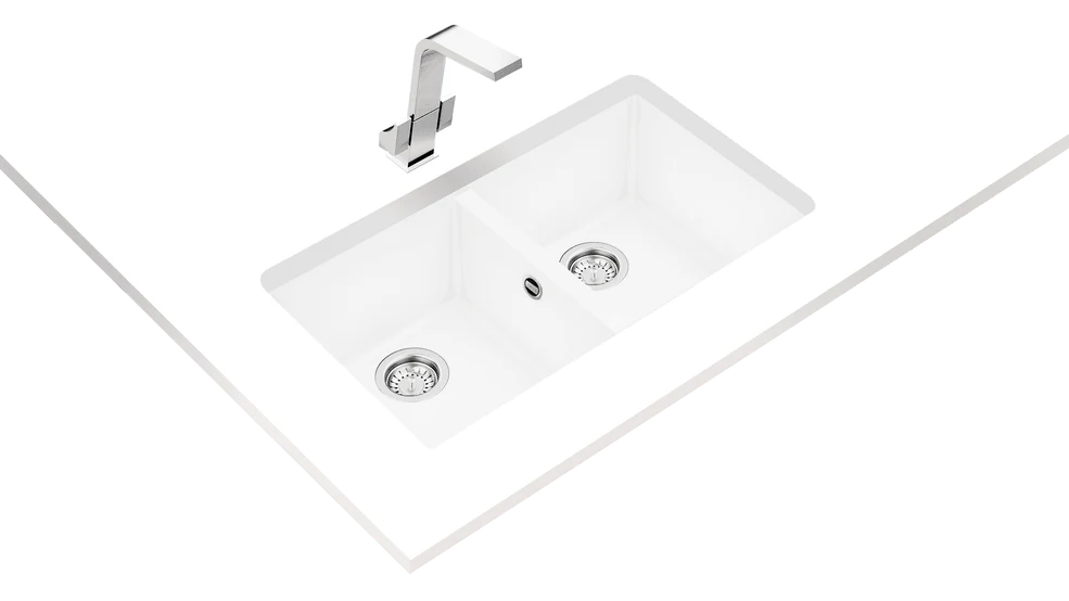 Fregadero square 760 tg w tegranite+ submontar