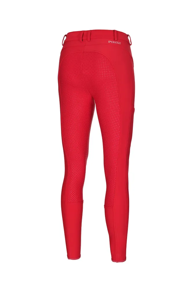 Pantalones de Montar con Asiento Absoluto Tessa Grip Red 76