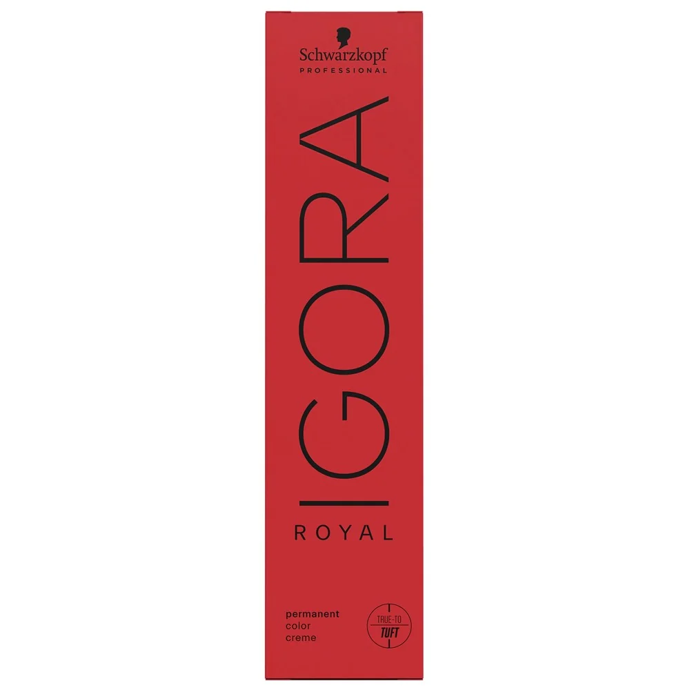 Schwarzkopf - Tinte Permanente Igora Royal 6-4 Rubio Negro Beige 60 ml