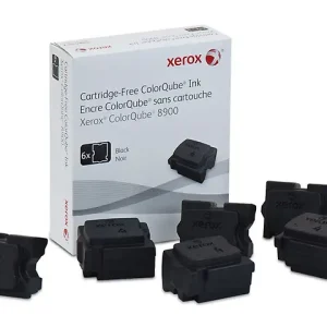 Tuerca Autoblocante Xerox 108 r01025 tinta sólida,6 barras, negro