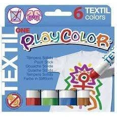 Tuerca Ciega tempera solida playcolor one textil 6und