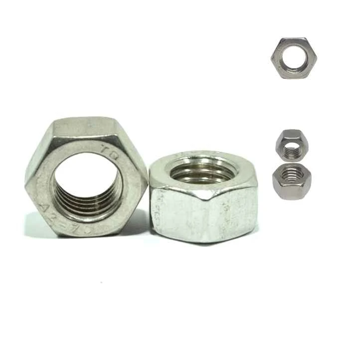 Tuerca Hexagonal Grado 5 Galvanizada - 7/16" para Mantenimiento Industrial