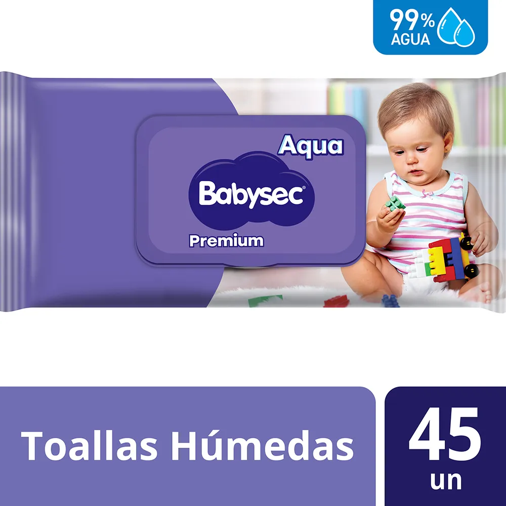 Babysec Toallas Húmedas Superior 3 x 45 unid