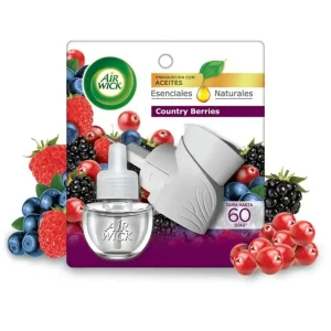 Carro de Rescate AirWick Desodorante Ambiental Aparato Electrico rec. Country Berries 1 unid