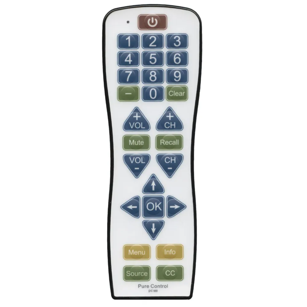 Control remoto universal Continuus PC100 Genuino Control, resistente al agua y antimicrobiano, de 1 dispositivo