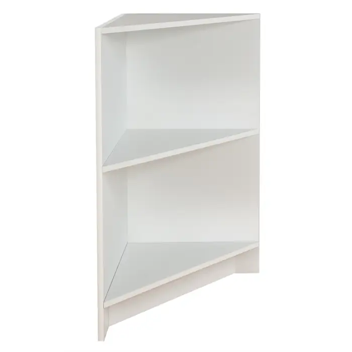 20'' Corner Shelving Counter Unit Econoco PW/WCB20-W