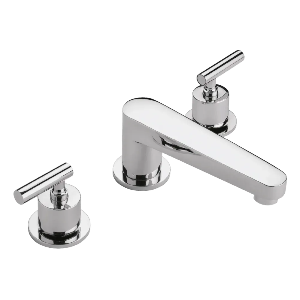 Profesional de Alto Impacto Proyecta Mezcladora Para Lavabo Sin Contra Acabado Cromo Modelo Spacio ME8-SP-01