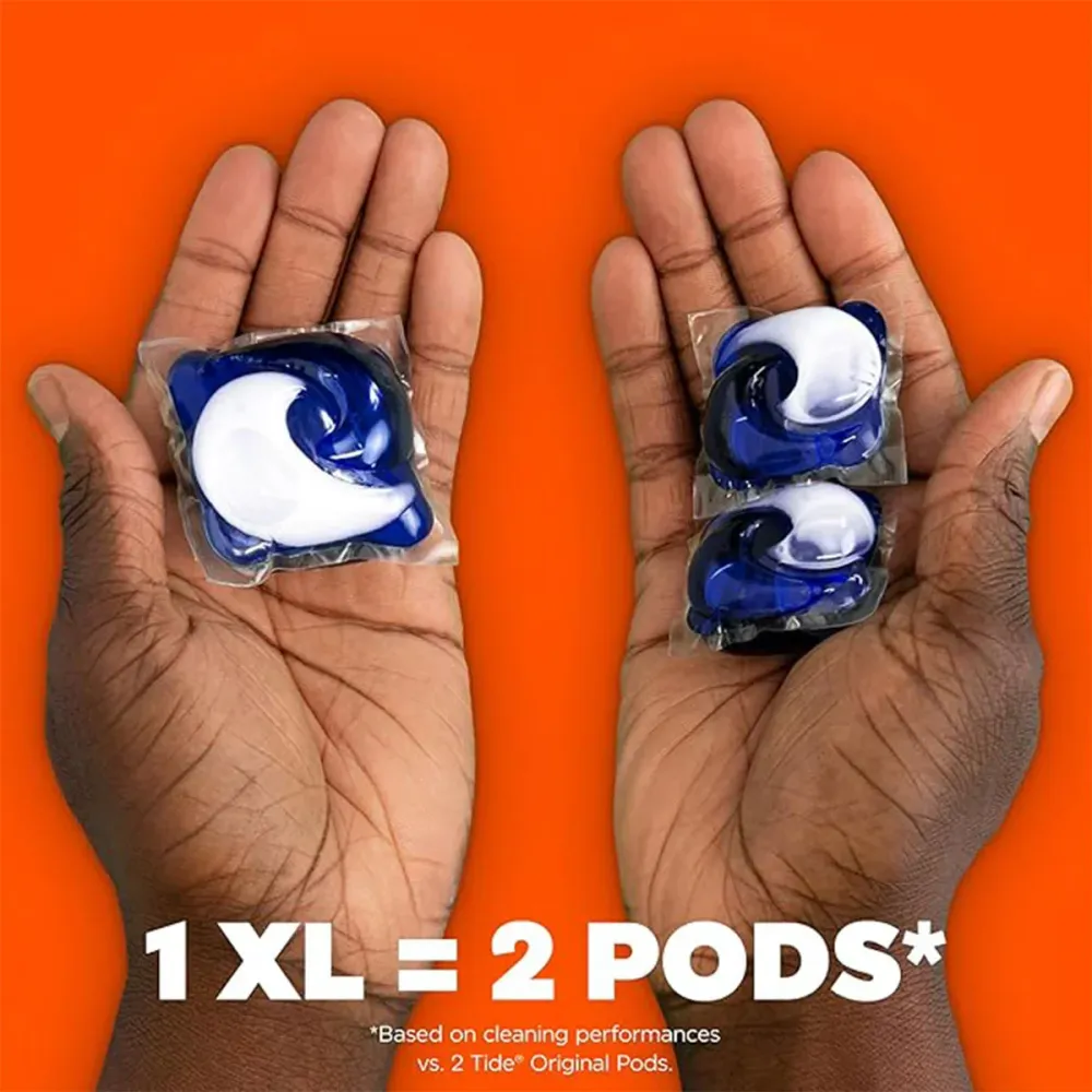 Tide Power pods Ultra OXI - Odor eliminators 4 x 18 unid con Fecha de Caducidad Extendida