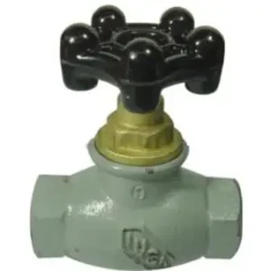 Iusa valvula de globo gas rosc 13mm=1/2""