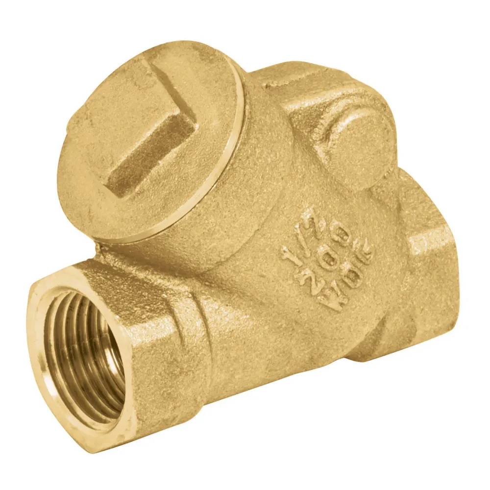 Válvula check de latón de 3/4", FOSET VACHE-3/4 con Junta de Estanqueidad