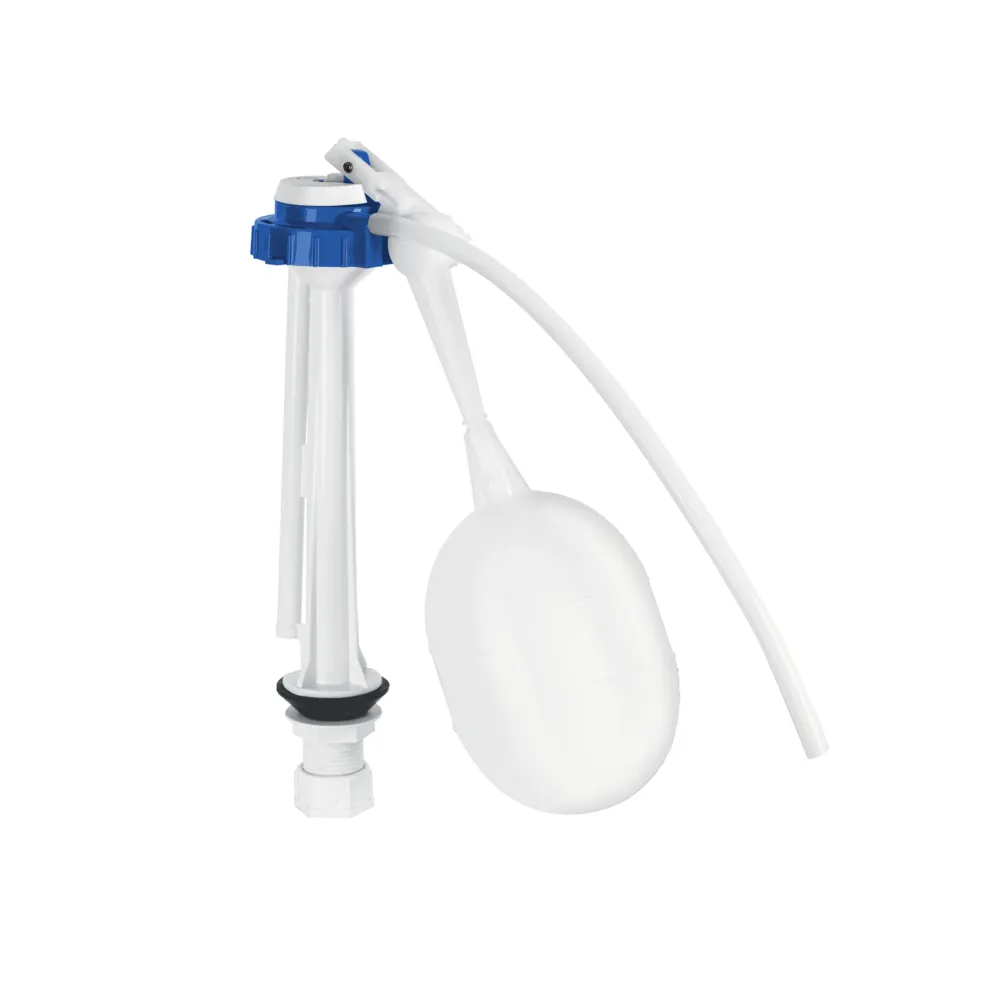 Válvula de llenado de plástico con flotador para tanque bajo FOSET VW-005 (Modelo Estándar)