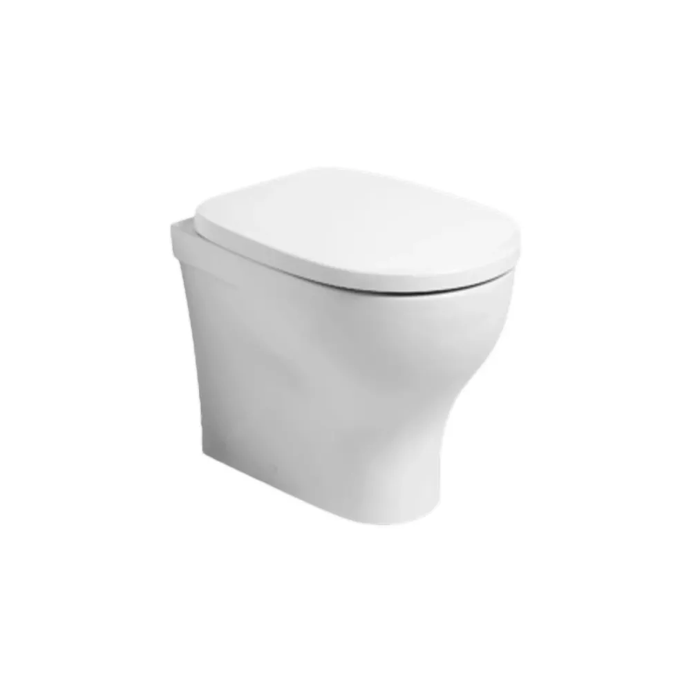 Vaso filo muro Ceramica Azzurra Pratica con sedile termoindurente tierno close