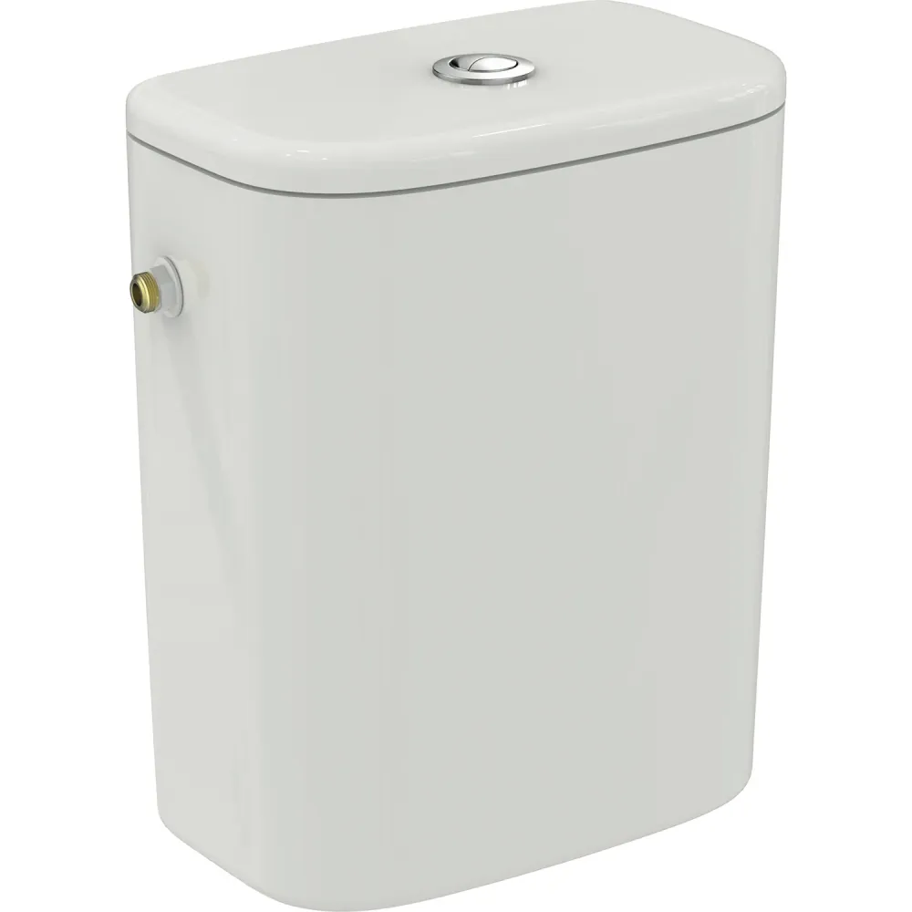 Vaso monoblocco Ideal Convencional modello Tesi 66,5x37 cm con sedile SoftClose