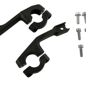 Acerbis Vented Uniko Plastic Mount - Ébano