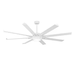 ventilador de techo acero color blanco serie grado 198cm