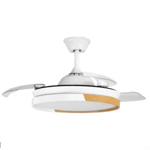 ventilador de techo acero color negro serie emperador 48cm
