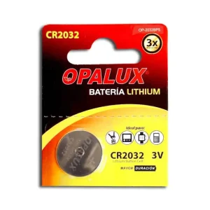 PILA PASTILLA CR 2032 "OPALUX"